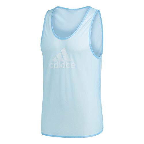 adidas NEO Training Bib Babero, Hombres, Cian Brillante, XL Cover