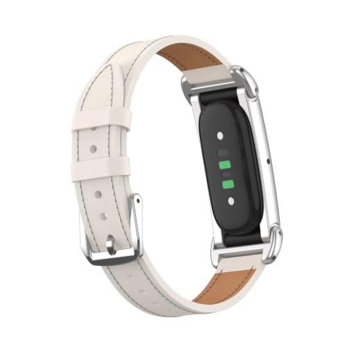 Bracelet Fitbit Air montre de rechange en cuir microfibre et métal