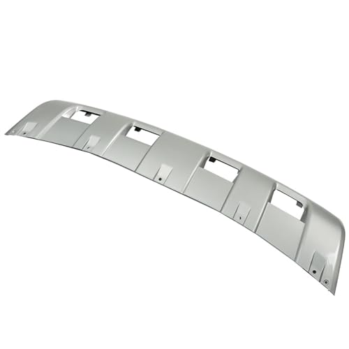 Image of munirater Front Bumper Lower Valance Panel Skid Plate Silver Plastic Replacement for 2020-2022 Explorer
