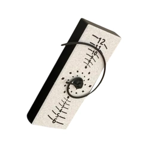 Spirals Fibonaccis Horloge murale rectangulaire combinant l'esthétique mathématique et les styles...