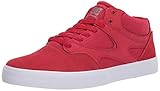 DC mens Kalis Vulc Mid Skate Shoe, Athletic Red, 5.5 US