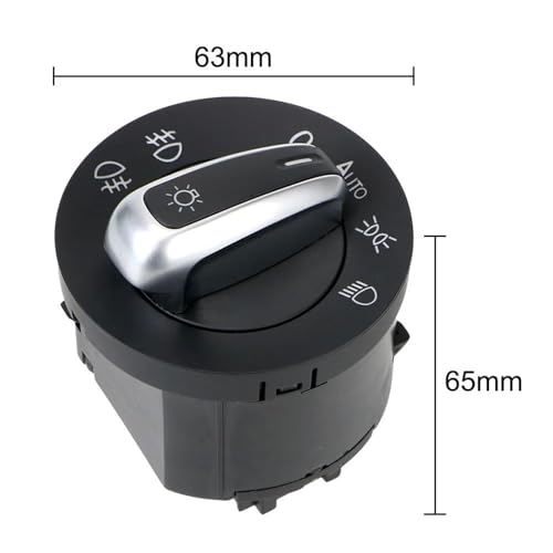 Interruptor de control de faros delanteros soluciona fallos de luces en Seat Alhambra 7