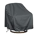 HI···YOUR COVER Outdoor Swivel Lounge Chair Cover 1 Pack,Waterproof Heavy Duty Outdoor Patio Furniture Covers (39"W x 37"D x 38"H)