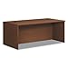 HON Foundation Rectangle Top Desk Shell, 72w x 36d x 29h, Shaker Cherry