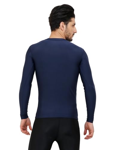 Image of NINQ Men's 1 Or 3 Pack Compression Shirts Long Sleeve, Base-Layer Quick Dry Workout T Shirts Sports,Gym, Running T-Shirt