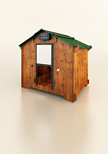 CUCCIOLOTTA Polly Farm Mignon Größe L Hühnerstall aus Laminat HPL milbendicht für 3/4 Hühnerhöhlen