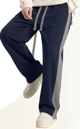 Image of MiraMichi Men's Stretchable Lycra Track Pants | Slim Fit Activewear for Gym, Yoga & Casual Wear