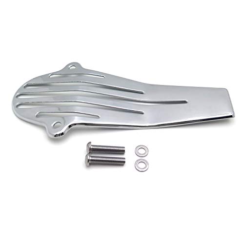 Httmt Mt266- Chrome Iron Plate Drive Shaft Cover Compatible With V-Star 650 1100 Classic Custom 120Mm #TOP2