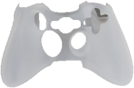 Silicone Soft Protective Skin Case Cover for Xbox 360 Controller, Clear