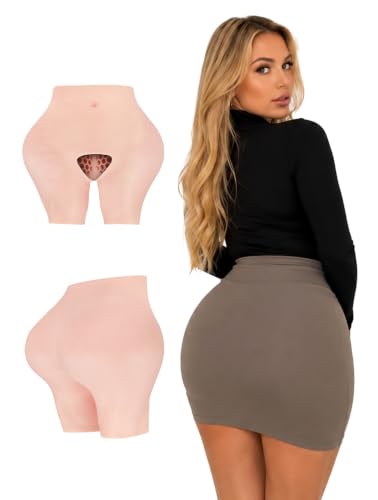 Image of Silicone Hip & Butt Enhancer Padded Shapewear Shorts | Open-Crotch, Honeycomb Padding, 3 Hip Sizes, Elastic, Ideal for Flat Butt,Cosplay,Crossdresser,Drag Queen,Transgender