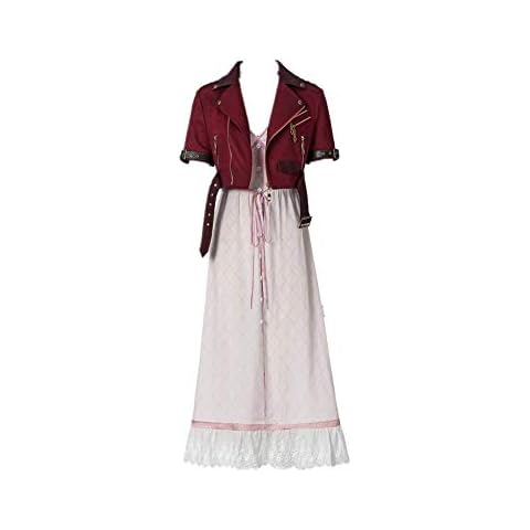 CHANGL 5/2 / PCS Spiel Final Fantasy VII Aerith Gainsborough Cosplay Costume Kostüm Elegantes Kleid Full Set Halloween Karneval Cover