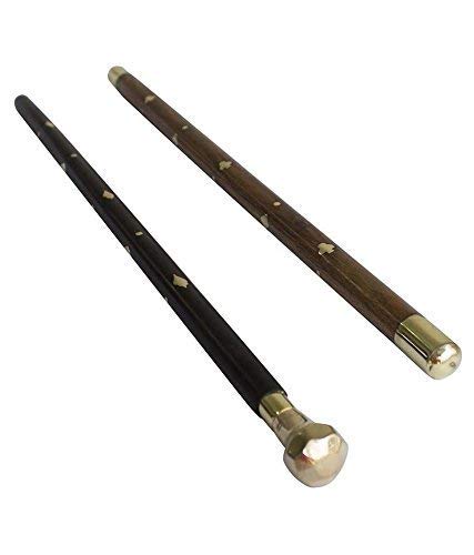Lifestyle Helpmate Wooden Walking Stick Sheesham Wood with Brass Handle-(24 Inch) (Natural 1) (B08FRD8CF3) Amazon Price History, Amazon Price Tracker