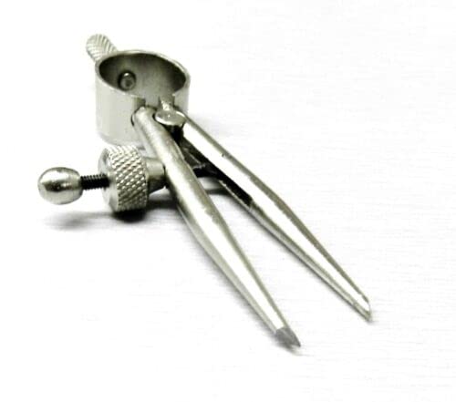 3-3/8" Mini Spring Divider Round Leg Compass Layout Compass Tool Jewelry Hobby Pegasus