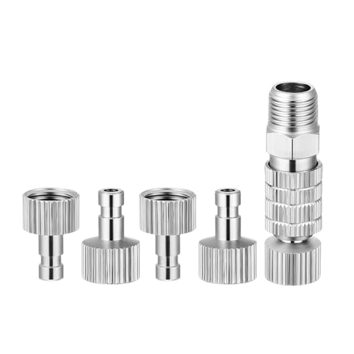 Airbrushes Quick Coupling Separation Adapter Kits Socket Plug Adapter Adjustment Control Valves Airbrushes Accessories