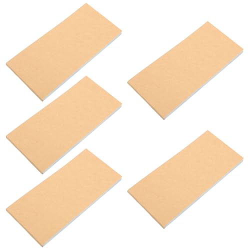 Libro de Recibos Autocopiativo WOONEKY 15X7 CM Duplicado de 2 Partes Paquete de 5 Cuadernos para Pedidos