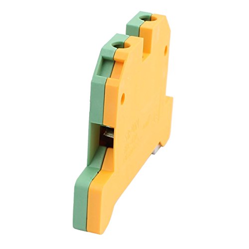 Bloque Terminal Rail Mount SEK-4JD Verde y Amarillo miniatura 2