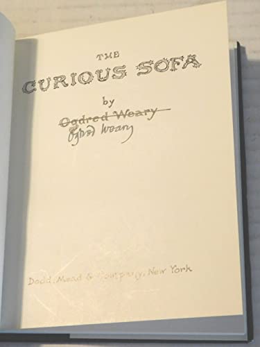 The Curious Sofa [Unknown] 0396078613 Book Cover
