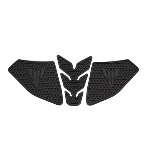 Stickers Réservoir MT-09 2021-2023 Coussinets Latéraux de Protection Antidérapants Noir B