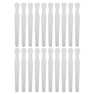 COHEALI Tong Depressor 10 St Roestvrij Stalen Tong Spatulas Tongreiniger Mengplaten Tongschrapers (Zilver)