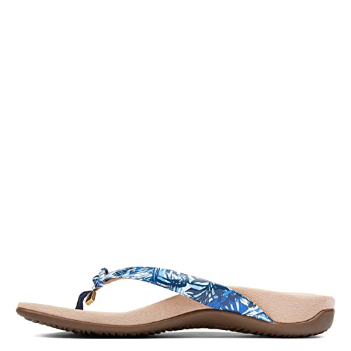 Image of Vionic Women's Rest Bella Toe Post Sandal- Supportive Ladies Orthotic Sandals that include Three Zone Comfort with Arch Support- Flip Flop for Ladies, Medium and Wide Width Size 5-12