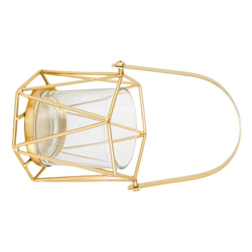 Cabilock 1pc Iron Candle Holder Iron Craft Rack Iron Candle Stick Table Indoor Decoration Wedding Decoration Party Candle Case Metal Wire Candle Holder Tea Light Holder Tealight Holder