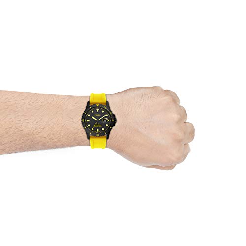Buy Fossil Analog Black Dial Men's 
