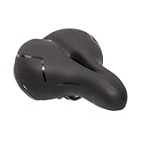 Selim Banco Largo Vazado Bike Molas Gel Tec Refletor Com Elastomero