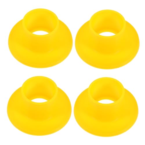 VICASKY 4pcs Plastic Base Insert Tube Holder Base for Playgrounds Modern Design Anti-Slip Protection