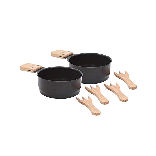 COOKUT Lot de 2 poêles à Fromage de Remplacement pour Lumi Choco