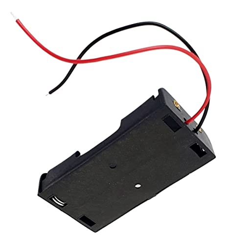 Suporte Case Porta 2 Pilhas AACom Rabicho - Para Projetos