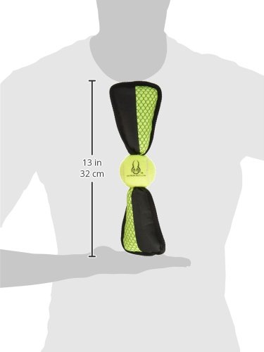 Hyper Pet Gnarly Gnaws Stick Dog Toy, 13", Green/Black #TOP1