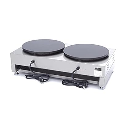 Maxima Gastro Crepes Maker - Doppelte Crepes - 2 x 40 cm - inkl. Teigverteiler – Bild 5