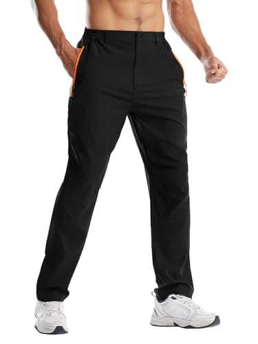 men39s hiking pants lightweight cargo pants quick dry water resistant outdoor pants for work fishing climbing