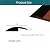 Carpet Floor Transition Strip, Self-Adhesive Carpet to Tile Transition Edging Trim Suitable for Door Threshold/Wood Floor, Cover Height Within 5mm – Black(20Ft)