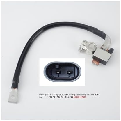 Negative Battery Cable Minus IBS 61219117877 Compatible With BMW 1 2 3 4 F20 F21 F30 F31 F32 F33 9117877 Sensor Wire Assembly
