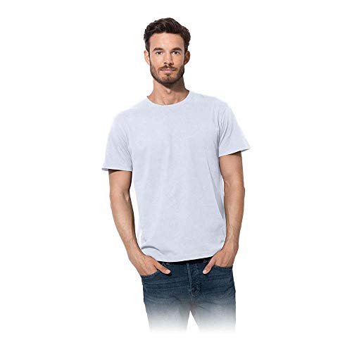 Stedman Apparel Homme Classic/St2000 T shirt, Blanc - Blanc, M EU Cover