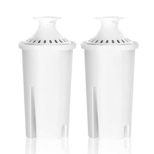 Image of Overbest Pitcher Water Filter Replacement for Brita Filters, 2 Pack