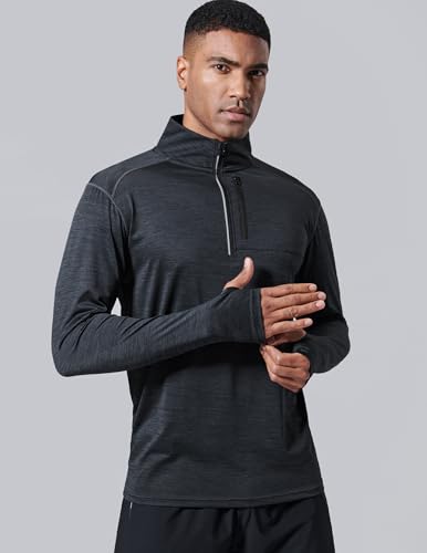 Pull performant homme à quart de zip pour le sport au quotidien