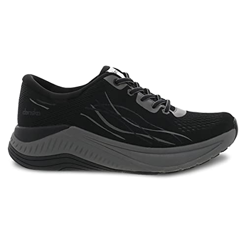 Dansko Women's Pace Black/Grey Walking Shoe 10.5-11 M Us - Added Support And Comfort #TOP5