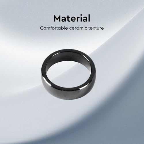 KUNFINE Tesla Smart Ring Tesla Key Ring Accessories Key Card Model 3/Y Key Fob Replacement Ceramic RFID Smart Ring for Tesla Model 3 & Model Y（US Size 9） by KUNFINE - Image 7