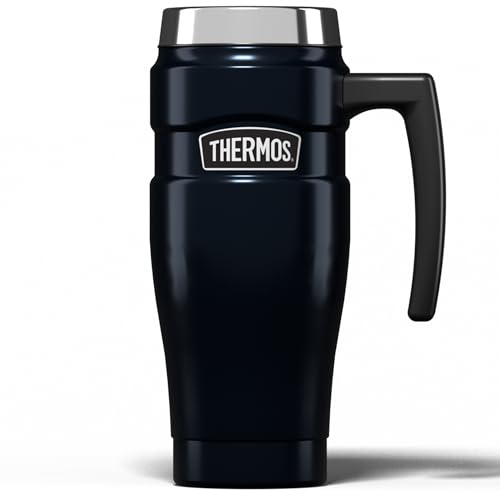 Thermos   Taza de viaje térmica (de acero inoxidable, 470 ml)