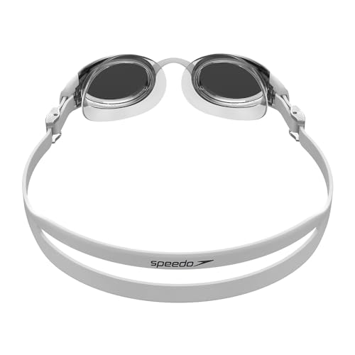 Image of Speedo Unisex Adult Mariner Pro Mirror-Lens Swim Goggles - Black & Orange
