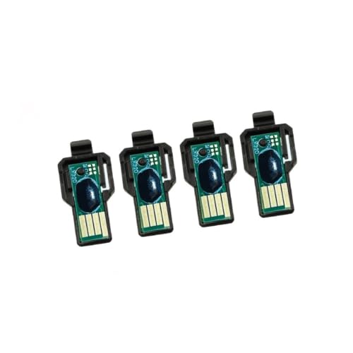 Puce de toner pour Xerox C325z C325dw ApeosPrint C328 CT203487 CT203502 lot de 4 cartouches