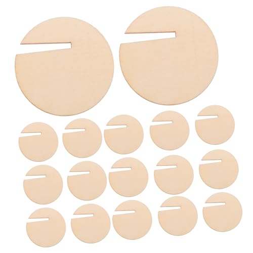 SHINEOFI 120 Segnabicchieri In Legno Etichette Rotonde In Legno Vuote Per Fai Da Te Matrimoni Feste Bar Ristoranti E Hotel Facili Da Scrivere E Fissare Sui Bicchieri