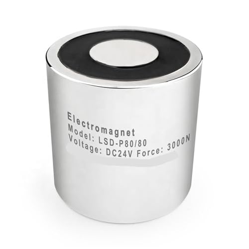 Aimant électrique étanche IP68 solénoïde électromagnétique LSD-P80*80 DC - 2