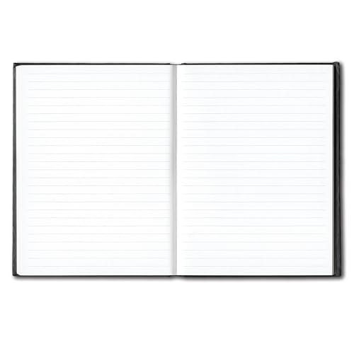 Image of KAANUKA Long Size Notebook - 300 Pages, Ruled, Single Line, Long Size - 27.2cm X 16.7cm, Pack Of 6 Notebooks, Long Size Single Line Notebooks for School and College Students