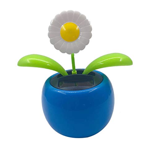 Homyl Giocattolo Energia Solare Statuina Danzante Arredo Tavolo Decorazione Domestica Automobile Plastica ABS - Margherita