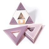 The Degrē Trivet (Plum Medley, Set of 3) by LINE+ARC. Potholder, 10mm Thick & Heat Resistant to 500F