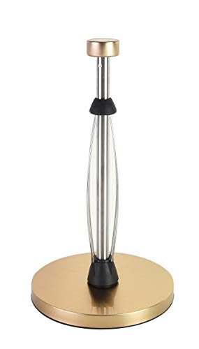 Kamenstein Perfect Tear Paper Towel Holder, 13-Inch, Brushed gold
