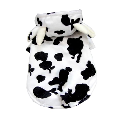 Disfraz para perro tamaño L con diseño de vaca